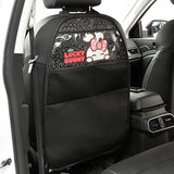 Kid-Friendly Car Seat Protector with Storage
