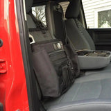 Organizador para el asiento delantero del automóvil: almacenamiento con múltiples bolsillos para artículos básicos y electrónicos