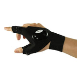 Fingerlose Outdoor-Handschuhe mit LED-Licht