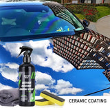 Quick Detailer Ceramic Coating Spray with Nano Hydrophobic Polymer