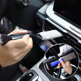 Cepillo para detalles de automóviles de doble punta para rejillas de ventilación y pantallas