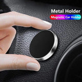 Universal Magnetic Car Phone Mount - Sleek Dashboard Cellphone Bracket
