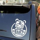 Reflektierender Vinyl-Autoaufkleber „Baby an Bord“