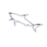 Universelles 3D-Haifisch-Emblem