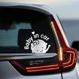 Baby on Board Cartoon Car Sticker