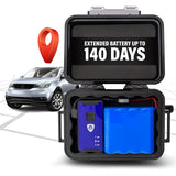 Long-Lasting GPS Car Tracker with Magnetic Waterproof Case & 4G Coverage