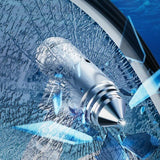 Herramienta de emergencia para escapar del automóvil: martillo de seguridad 3 en 1, cortador de cinturón de seguridad y rompeventanas - Material de aleación