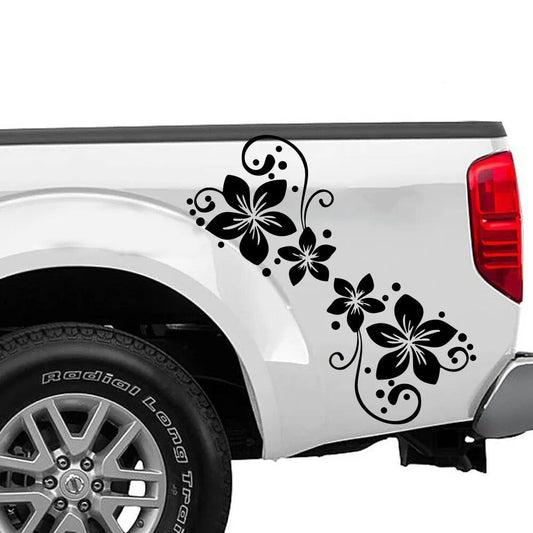 Floral Dot Windshield & Body Vinyl Decal
