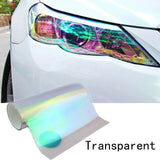 Película protectora transparente para coche de 120x30 cm