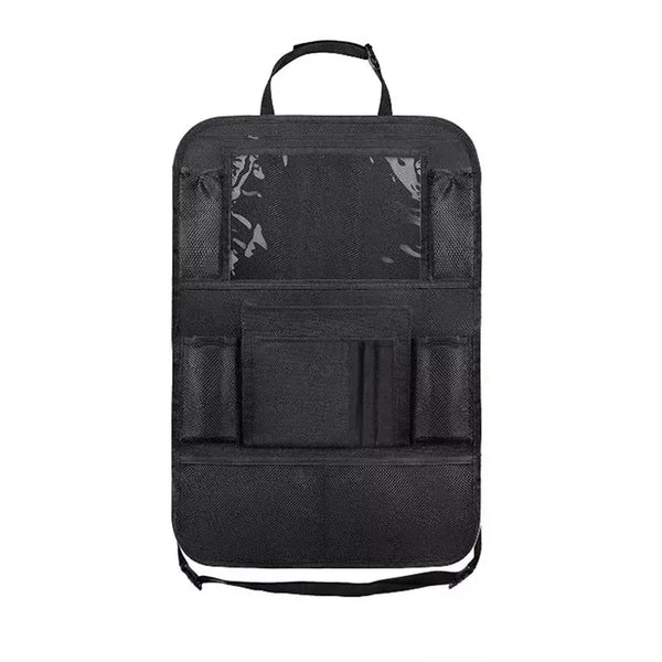 Auto-Rücksitzschutz mit Touchscreen-Tablet-Halter und 9 Taschen