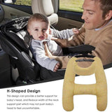 Bequemes Nackenstützkissen für Autositze für Kinder und Erwachsene – H-förmiges Reisekissen für sichere, bequeme Fahrten