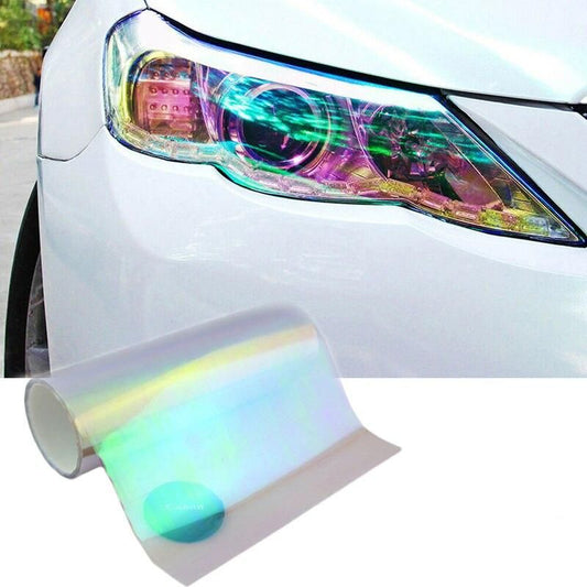 Película protectora transparente para coche de 120x30 cm
