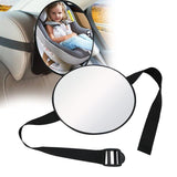 Espejo de coche para bebé de 17x17 cm - Espejo de asiento trasero con vista de seguridad