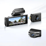 4K-Dashcam mit Nachtsicht, GPS und WLAN