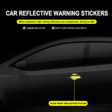 3D Carbon Fiber Car Door Handle Scratch Protector Stickers