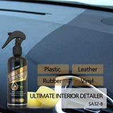 Lo último en detallador de interiores de automóviles: restaurador de cuero y plástico con protección UV