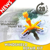 DIY Windscreen Crack Repair Kit - Quick Fix Glass Resin Sealer for Car Windows