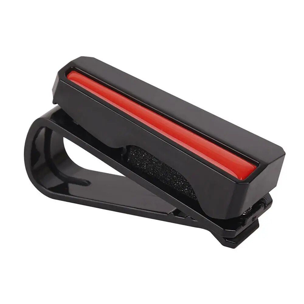 Clip universal para gafas de sol y tarjetero para parasol de coche