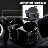 2-in-1 Universal Car Cup Holder Expander with Adjustable Base