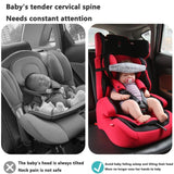 Baby-Kopfstützband für Autositze und Kinderwagen – verstellbarer Sicherheits-Schlaf-/Nickerchen-Haltergurt