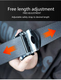Clips ajustables para cinturón de seguridad del automóvil: mejoradores de comodidad y seguridad (2 piezas)