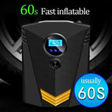 Digital Car Tire Inflatable Pump with LED Illumination and Auto Air Compressor
