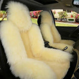 Luxuriöses Winter-Autositzkissen aus Wolle für die kalte Jahreszeit