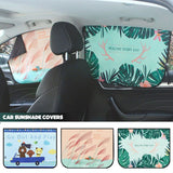 Universeller magnetischer Sonnenschutz für Autofenster mit Cartoon-Design – UV-Schutz für Kinder und Babys