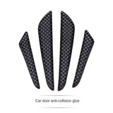 Universelle Schutzstreifen für Autotürkanten aus Karbonfaser (4 Stück)