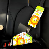 Bequemer Sicherheitsgurtschutz fürs Auto für Kinder mit Cartoon-Design