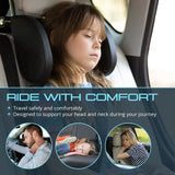 Almohada ajustable para reposacabezas de asiento de coche