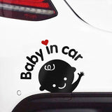 Baby on Board Cartoon Car Sticker