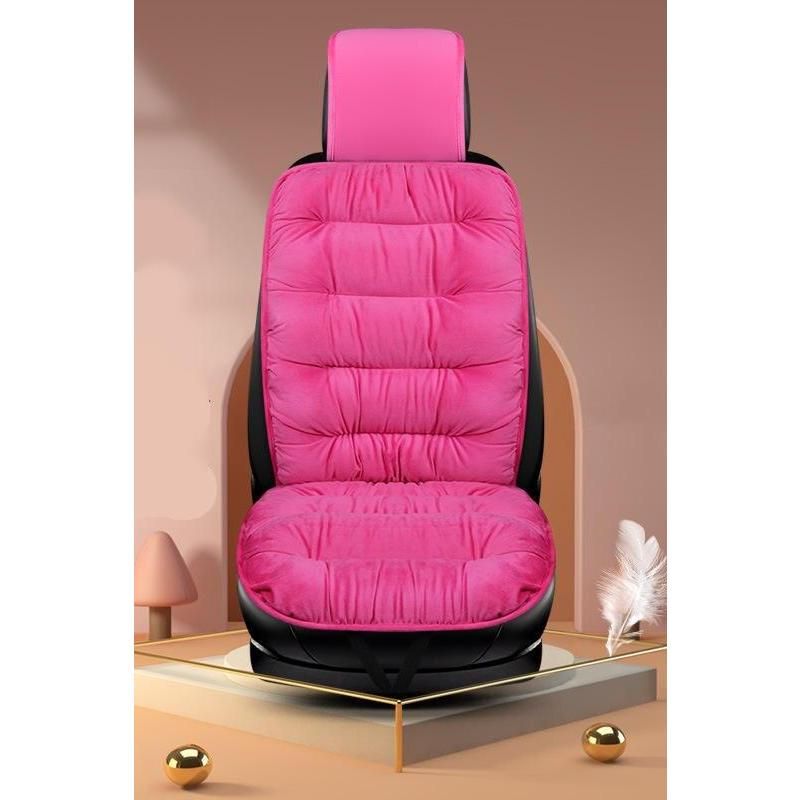 Cojín de asiento de automóvil de felpa polar para todas las estaciones