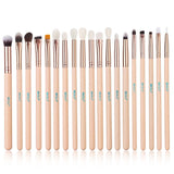 19pcs Pink Makeup Brush Set