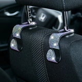 Gancho universal para asiento de coche con forma de diamante