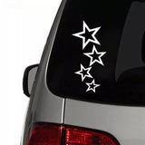 Wasserfester Vinyl-Aufkleber mit Sternenhimmel fürs Auto, 12 x 24 cm