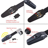 Heavy-Duty Anti-Theft Car Steering Wheel Lock with Alarm