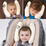 Almohada suave para reposacabezas y cuello para bebé