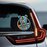 Reflective Baby on Board Car Decal