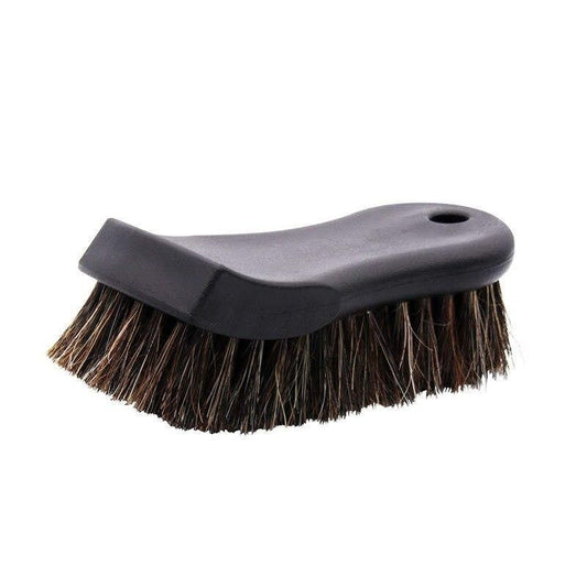 Horsehair Leather & Textile Cleaning Brush for Car and Furniture