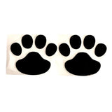 3D Paw Print Car Stickers - Adhesive Animal Footprint Decals