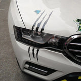 Monster Claw Car Headlight Stickers Scratch Decal Design