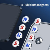 Soporte magnético universal para teléfono de coche con doble rotación de 720°