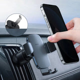 Telefonhalterung für die Lüftung im Auto aus Metall – Sichere und stilvolle Befestigung