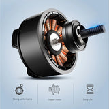 Ventilador de coche de doble cabezal de 12/24 V - Ventilador de refrigeración USB ajustable de 3 velocidades para automóvil
