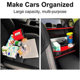 Car Seat Storage and Safety Net: Multi-Functional Organizer and Pet Barrier