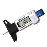 Medidor de profundidad de banda de rodadura digital esencial: herramienta de monitoreo de neumáticos automático de precisión