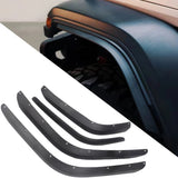 Front & Rear Mudguard Fender Set for Jeep Wrangler