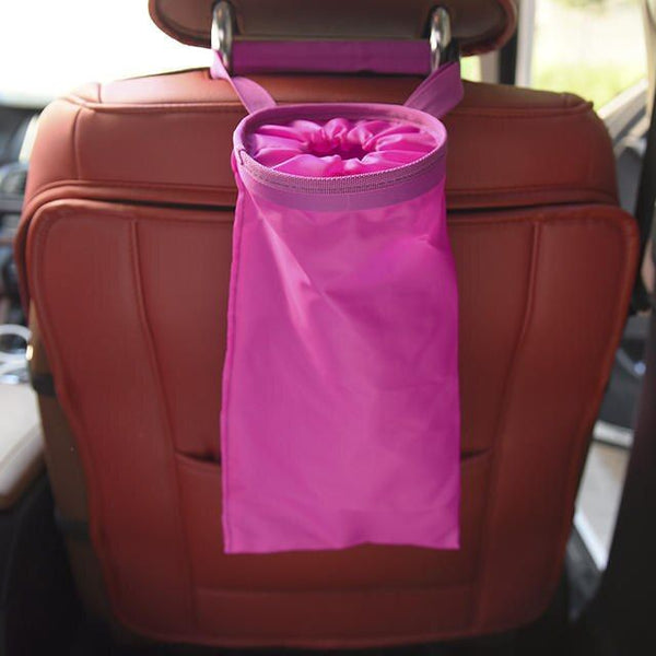 Contenedor de basura para automóvil compacto