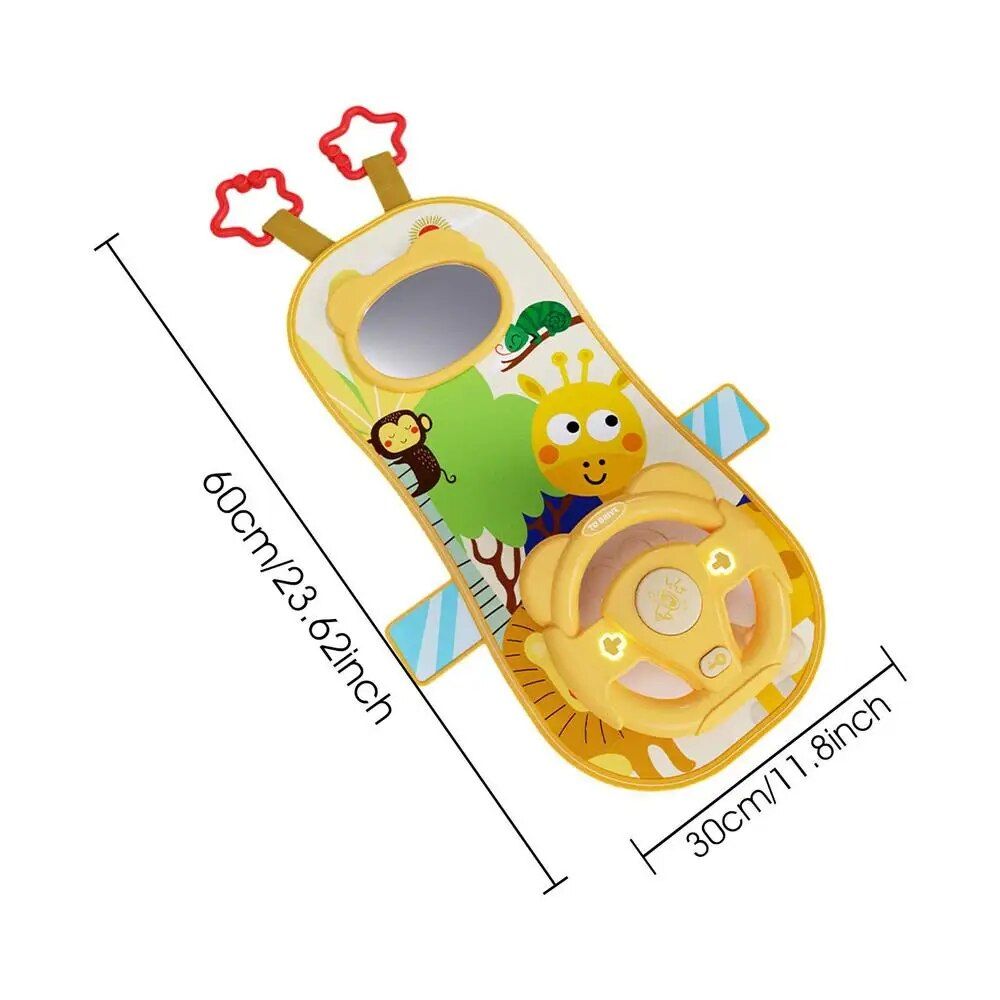 Interactive Toddler Steering Wheel Toy for Early Learning and Play